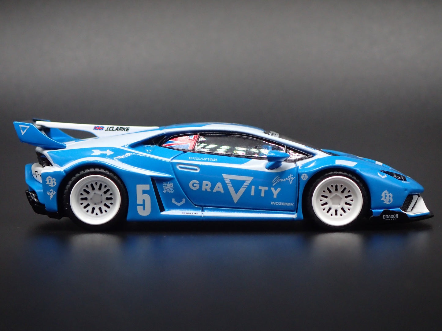 2019-2024 LAMBORGHINI HURACAN GT GRAVITY LB WORKS 1:64 SCALE DIECAST MODEL CAR