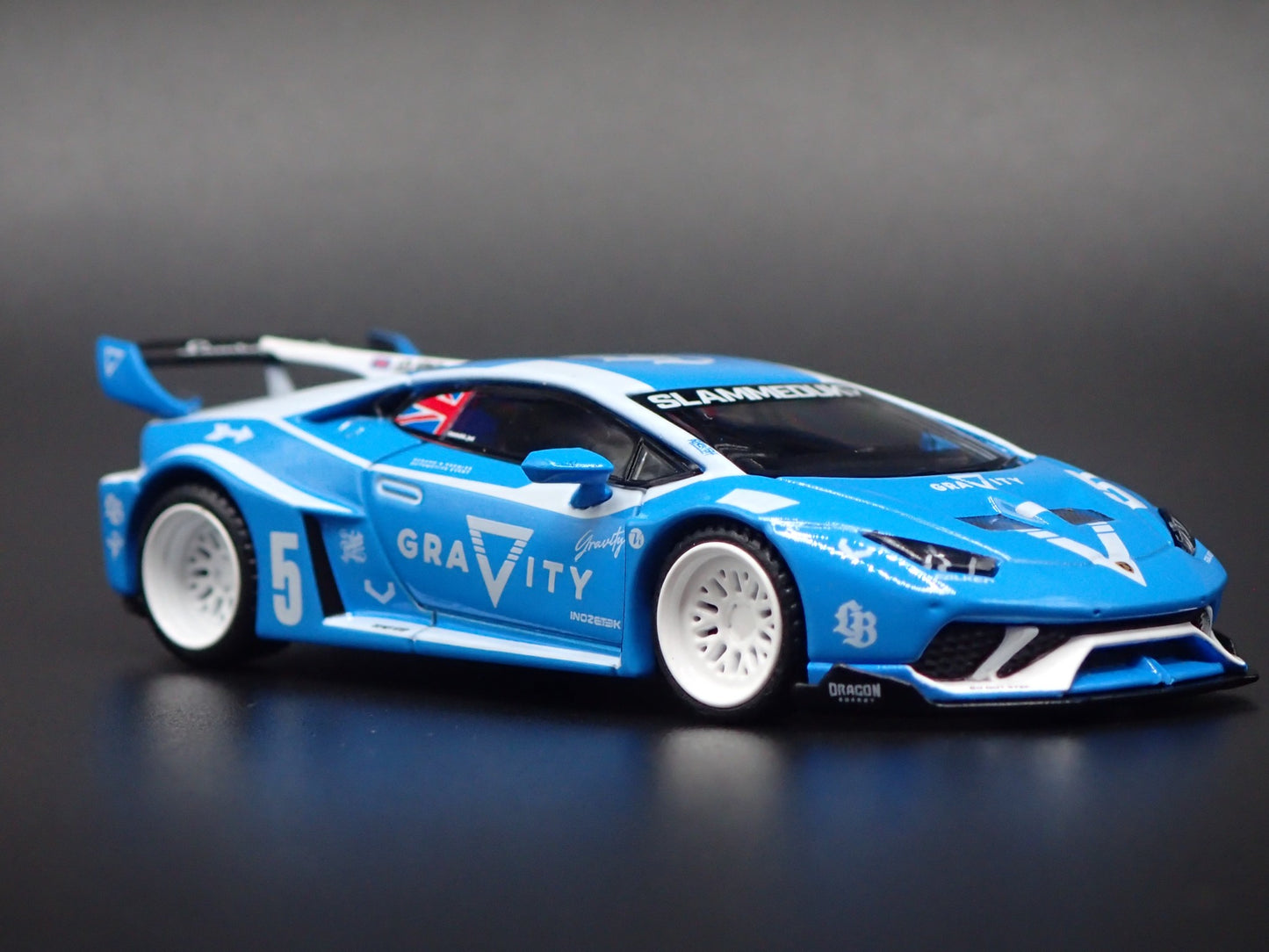 2019-2024 LAMBORGHINI HURACAN GT GRAVITY LB WORKS 1:64 SCALE DIECAST MODEL CAR