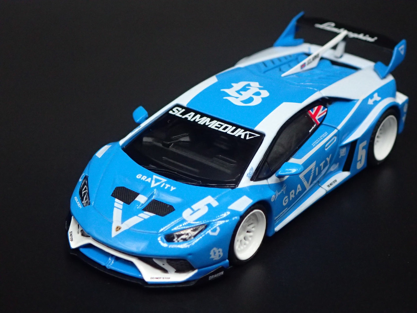 2019-2024 LAMBORGHINI HURACAN GT GRAVITY LB WORKS 1:64 SCALE DIECAST MODEL CAR