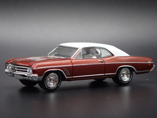 1966 66 BUICK SKYLARK GS RED 1:64 SCALE COLLECTIBLE DIORAMA DIECAST MODEL CAR