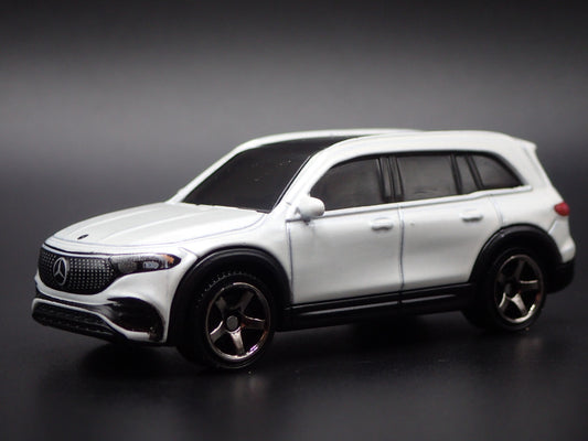 2022-2025 MERCEDES BENZ EQB EV CROSSOVER SUV WHITE 1:64 SCALE DIECAST MODEL CAR