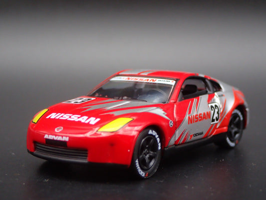 2003-2009 NISSAN 350Z JDM YOKOHAMA GT RACING RED 1:64 SCALE DIECAST MODEL CAR