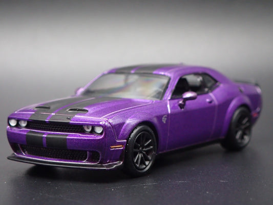 2011-2023 DODGE CHALLENGER SRT HELLCAT PURPLE 1/64 SCALE DIECAST MODEL CAR