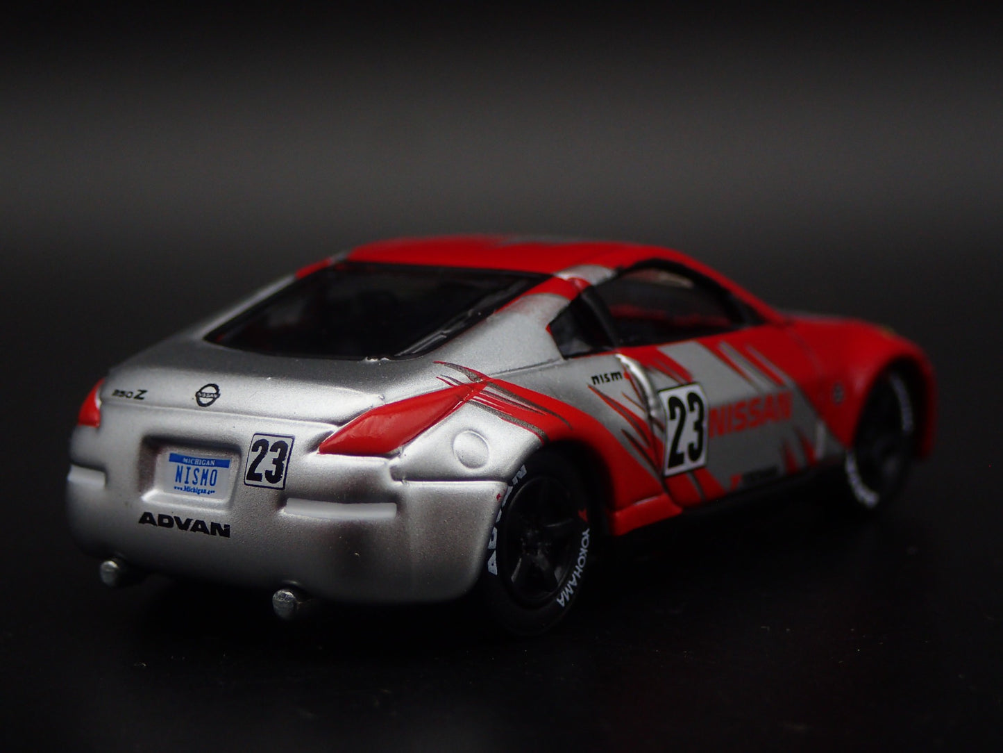 2003-2009 NISSAN 350Z JDM YOKOHAMA GT RACING RED 1:64 SCALE DIECAST MODEL CAR
