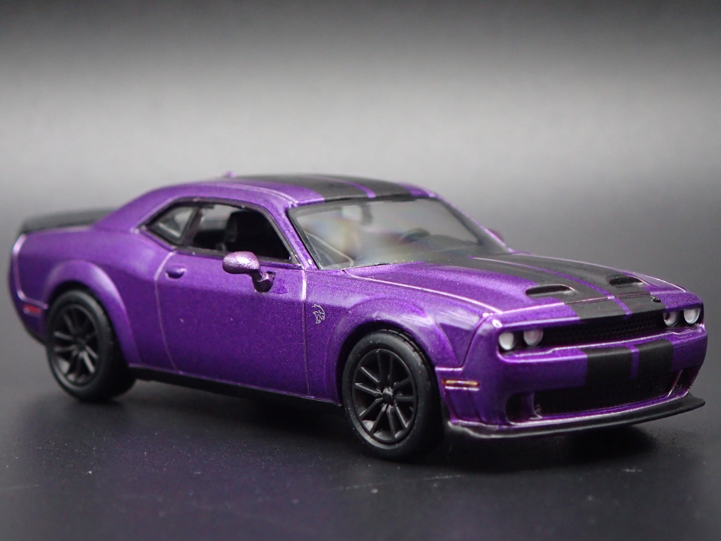 2011-2023 DODGE CHALLENGER SRT HELLCAT PURPLE 1/64 SCALE DIECAST MODEL CAR