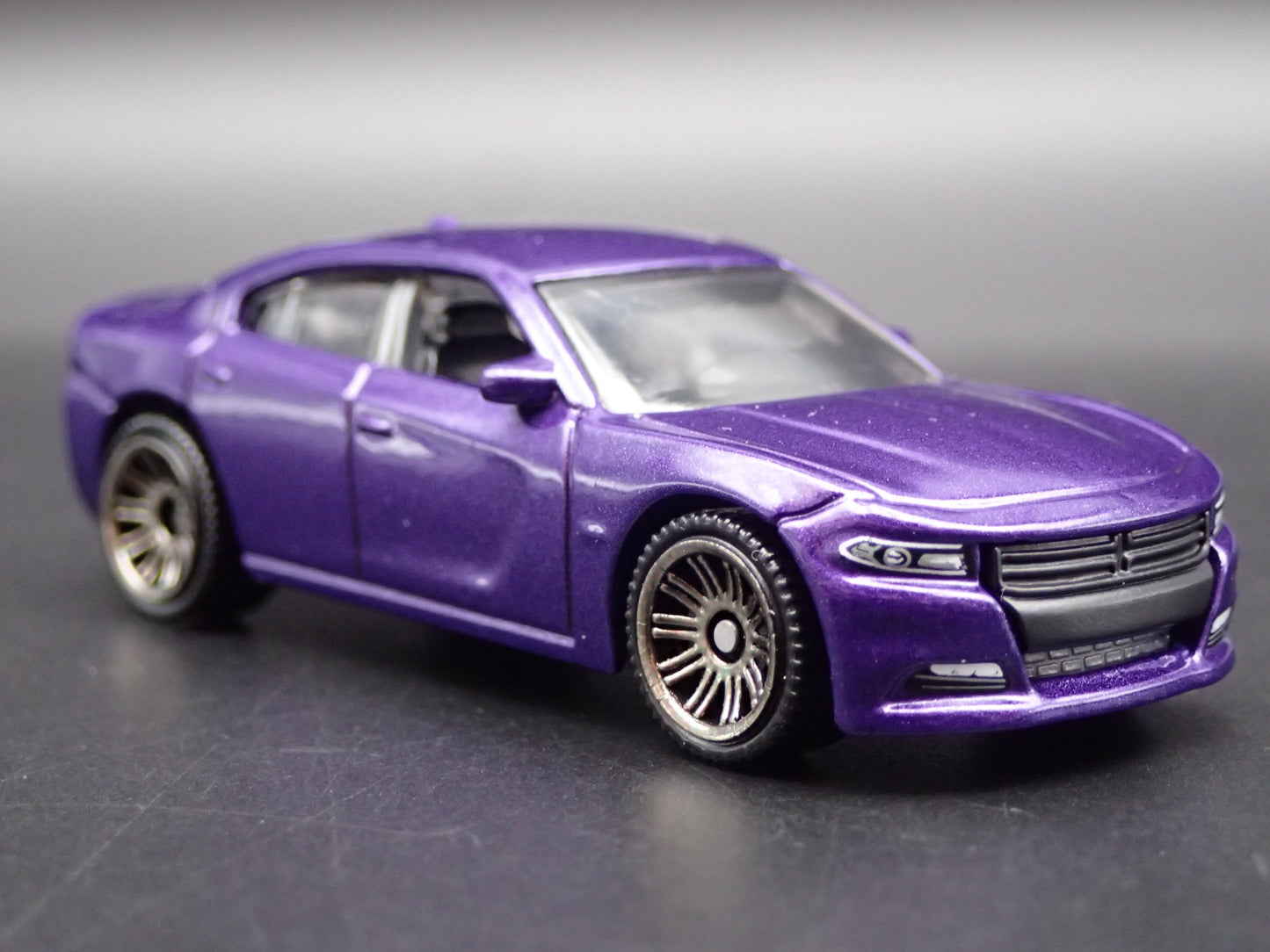 2011-2023 DODGE CHARGER PURPLE 1:64 SCALE COLLECTIBLE DIORAMA DIECAST MODEL CAR