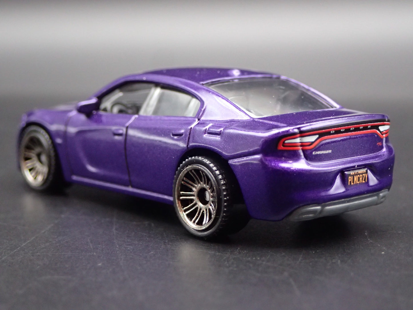 2011-2023 DODGE CHARGER PURPLE 1:64 SCALE COLLECTIBLE DIORAMA DIECAST MODEL CAR