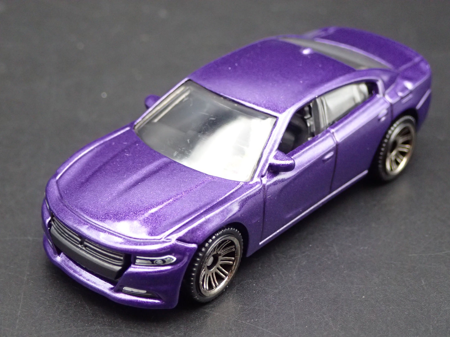 2011-2023 DODGE CHARGER PURPLE 1:64 SCALE COLLECTIBLE DIORAMA DIECAST MODEL CAR