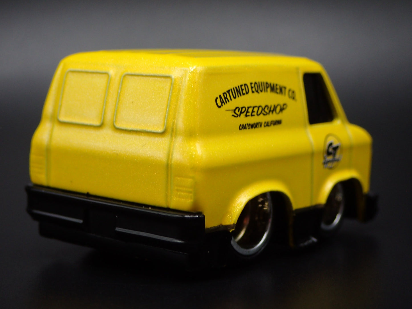 1979 79 GMC VANDURA PANEL VAN CAR TUNED YELLOW 1/64 SCALE DIECAST MODEL CAR