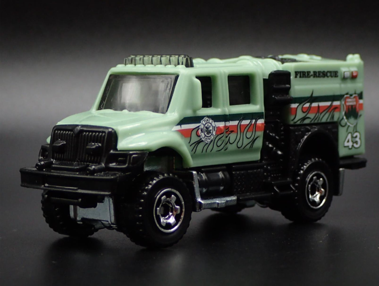 CAL FIRE INTERNATIONAL WORKSTAR BRUSH FIRE TRUCK 1:64 MB SCALE DIECAST MODEL CAR