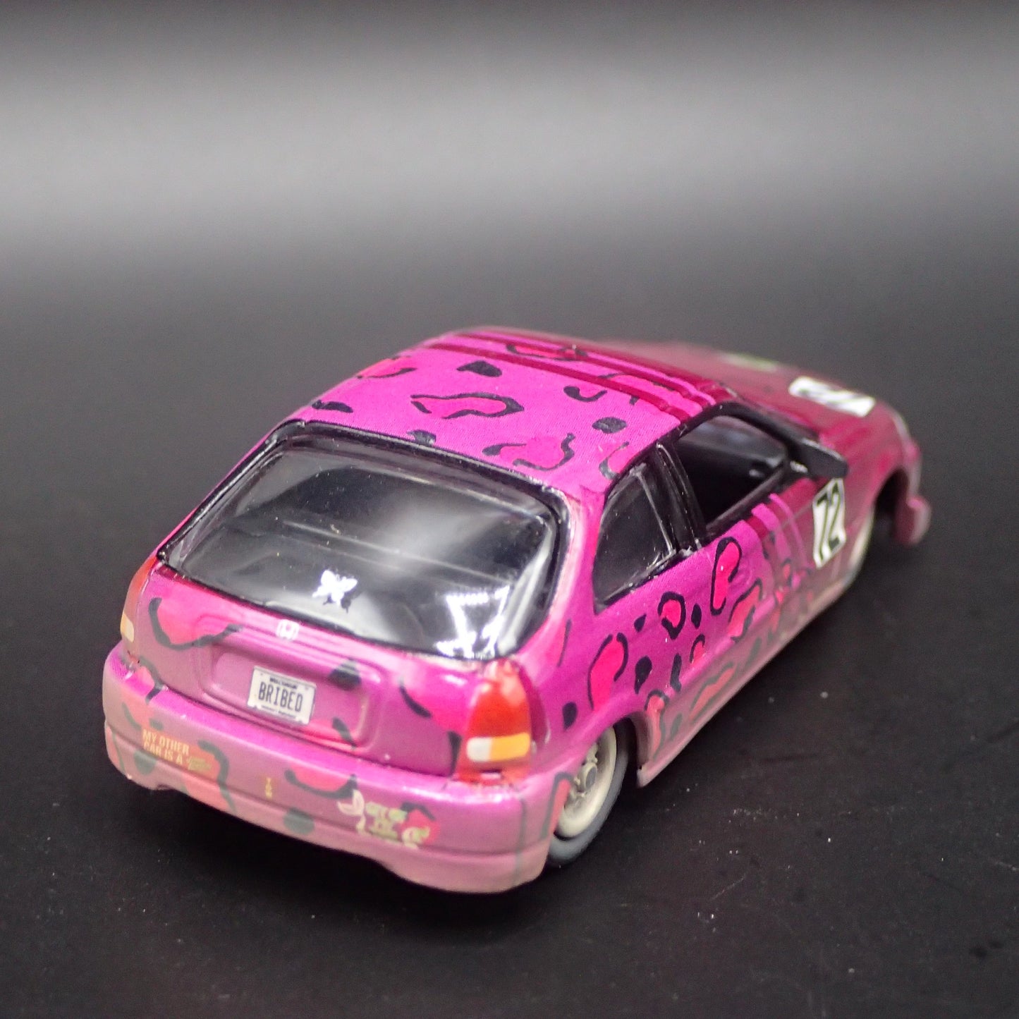 1996-2000 HONDA CIVIC HATCHBACK 24 HRS OF LEMONS 1/64 SCALE DIECAST MODEL CAR
