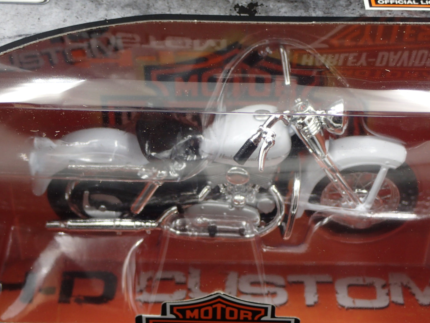 1952 52 K MODEL HARLEY DAVIDSON MOTORCYCLE MAISTO SERIES 37 1/18 MODEL BIKE
