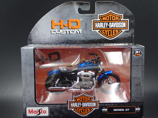 2012 XL 1200N NIGHTSTER HARLEY DAVIDSON MOTORCYCLE MAISTO SERIES 37 1/18 MODEL