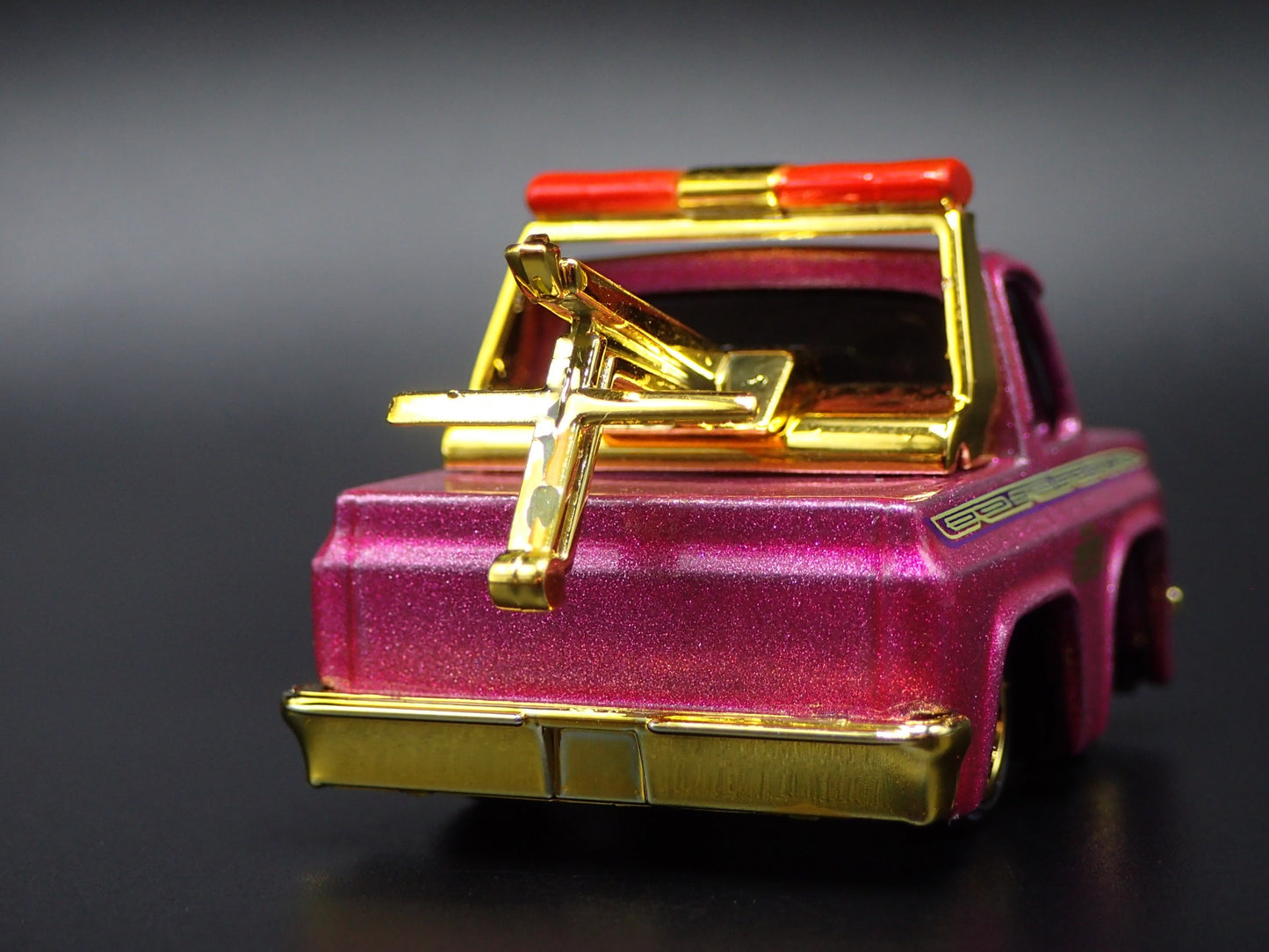 1987 87 CHEVROLET C10 PICKUP TRUCK TOW TRUCK TUNED 1/64 SCALE DIECAST MODEL CAR