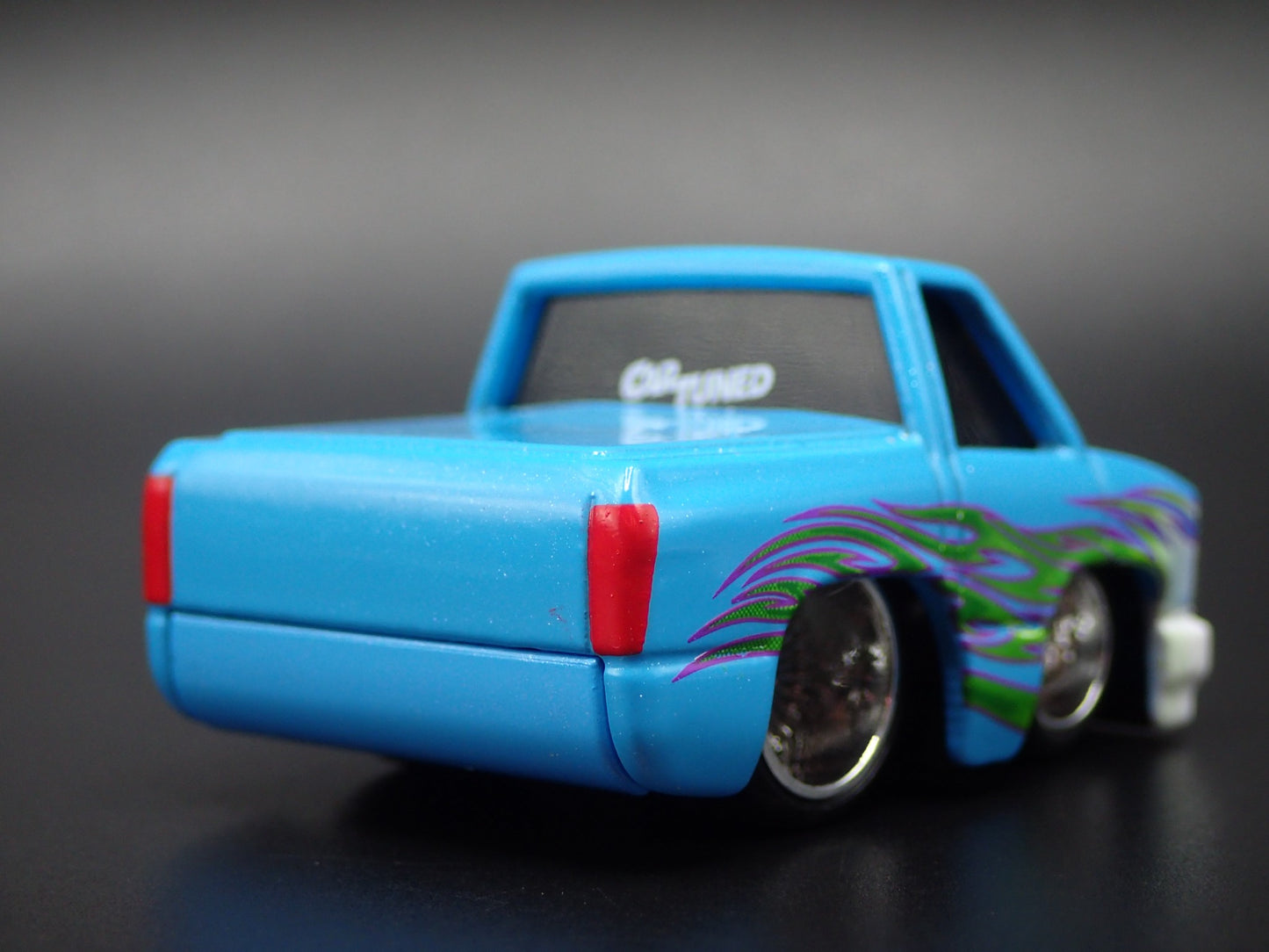 1990 90 CHEVY CHEVROLET 454 PICKUP TRUCK TUNED TEAL 1/64 SCALE DIECAST MODEL CAR