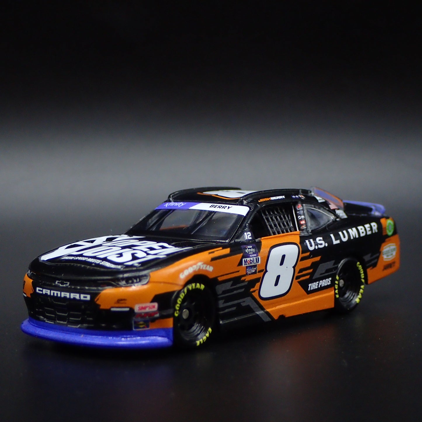 2022 22 CHEVY CAMARO #8 JOSH BERRY US LUMBER NASCAR 1:64 SCALE DIECAST MODEL CAR