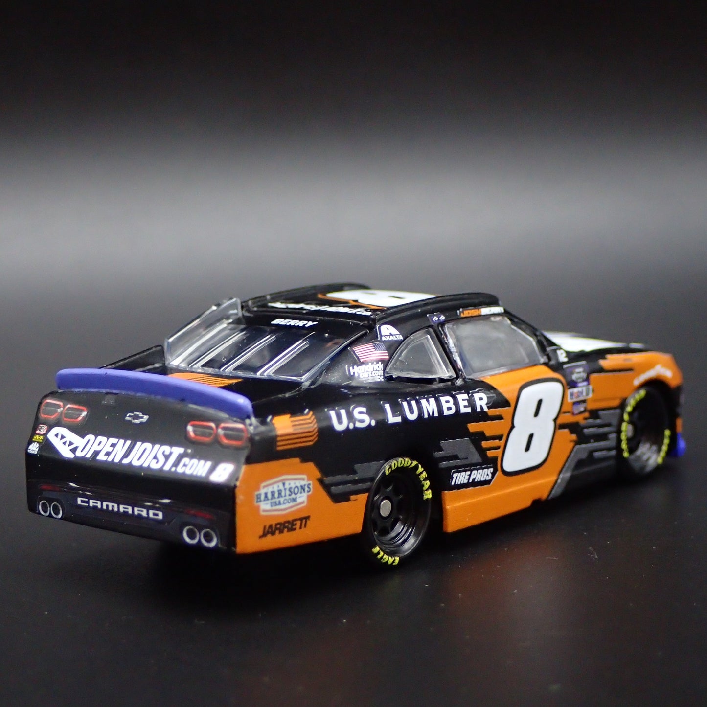 2022 22 CHEVY CAMARO #8 JOSH BERRY US LUMBER NASCAR 1:64 SCALE DIECAST MODEL CAR