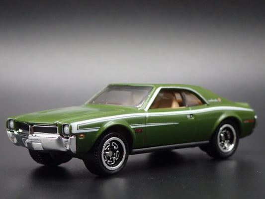1970 70 AMC JAVELIN MUSCLE CAR GREEN 1:64 SCALE COLLECTIBLE DIECAST MODEL CAR
