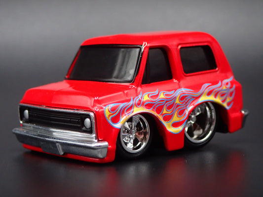 1969 69 CHEVY CHEVROLET K5 BLAZER CAR TUNED RED 1/64 SCALE DIECAST MODEL CAR