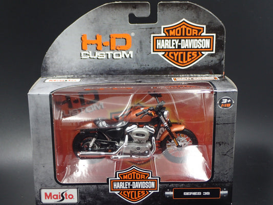 2007 XL 1200N NIGHTSTER HARLEY DAVIDSON MOTORCYCLE MAISTO SERIES 38 1/18 MODEL