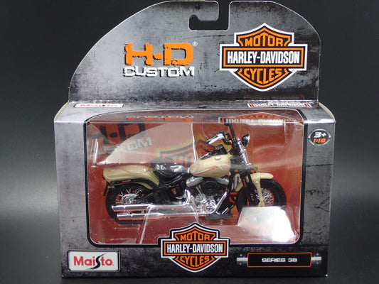2008 FLSTSB CROSS BONES HARLEY DAVIDSON MOTORCYCLE MAISTO SERIES 38 1/18 MODEL