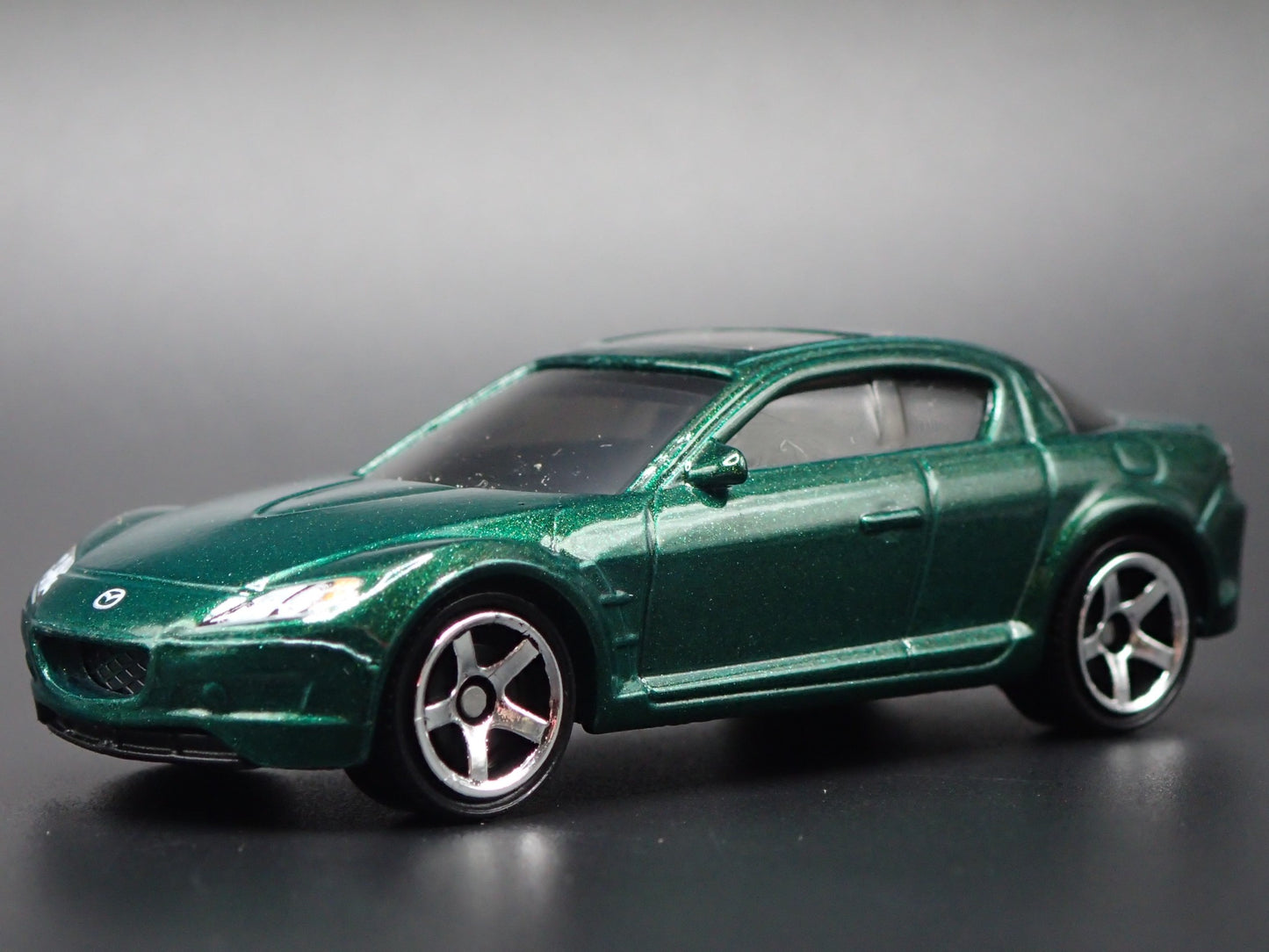2003-2012 MAZDA RX8 JDM GREEN 1:64 SCALE COLLECTIBLE DIORAMA DIECAST MODEL CAR