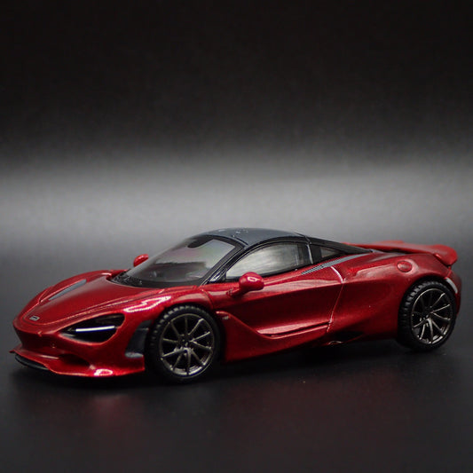 2023-2025 MCLAREN 750S SUPERCAR 1:64 SCALE COLLECTIBLE DIORAMA DIECAST MODEL CAR