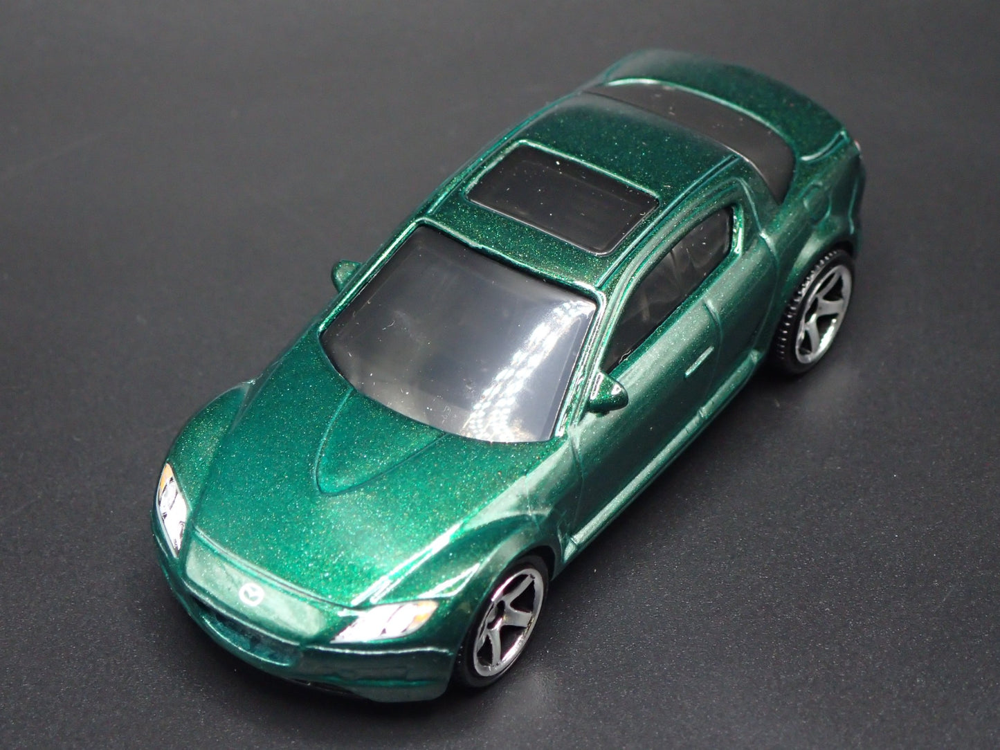 2003-2012 MAZDA RX8 JDM GREEN 1:64 SCALE COLLECTIBLE DIORAMA DIECAST MODEL CAR