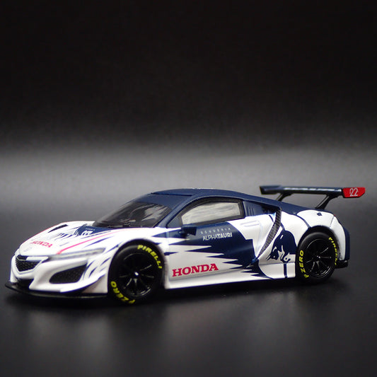 HONDA NSX GT3 EVO SUPER CAR 2023 YUKI TSUNODA 1:64 SCALE DIECAST MODEL CAR