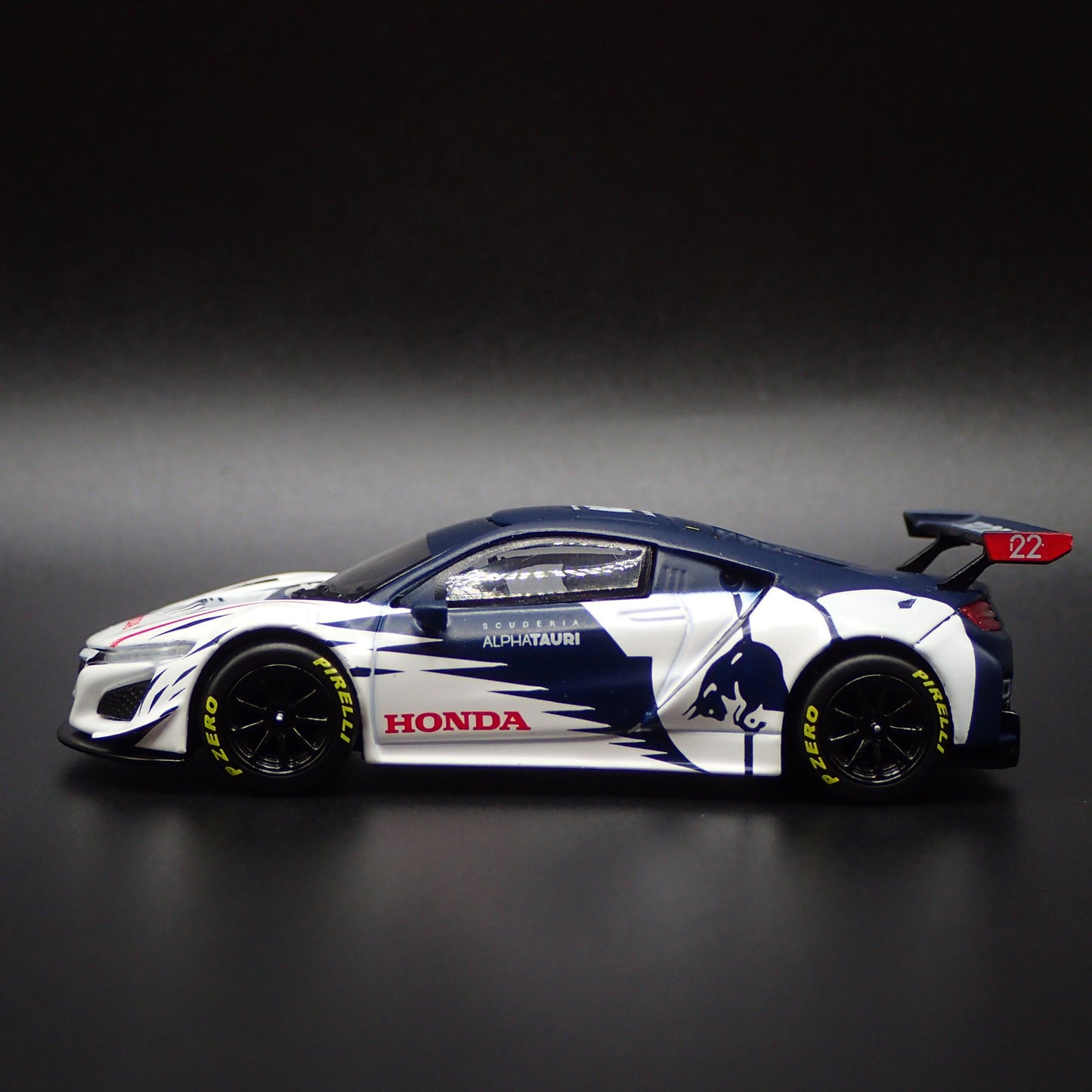 HONDA NSX GT3 EVO SUPER CAR 2023 YUKI TSUNODA 1:64 SCALE DIECAST MODEL CAR