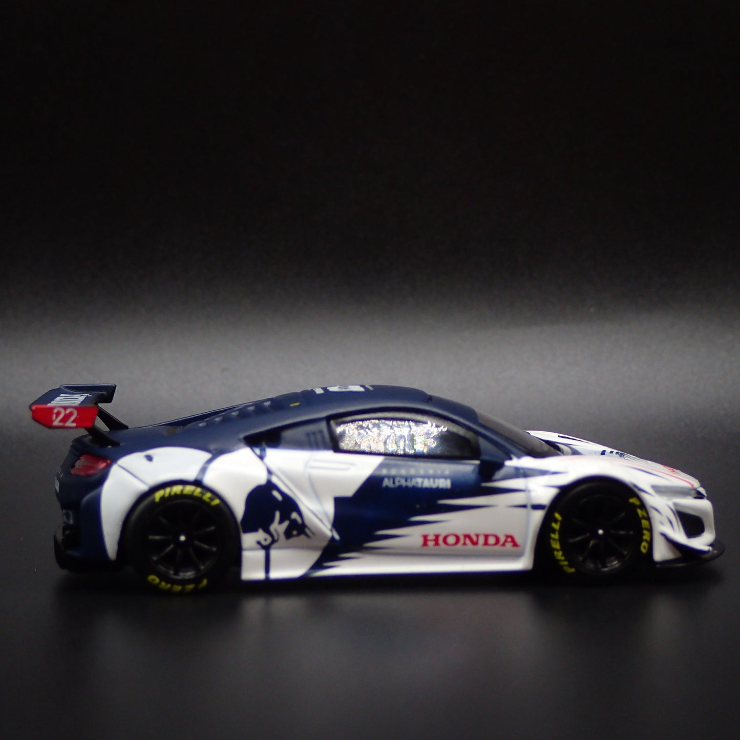 HONDA NSX GT3 EVO SUPER CAR 2023 YUKI TSUNODA 1:64 SCALE DIECAST MODEL CAR