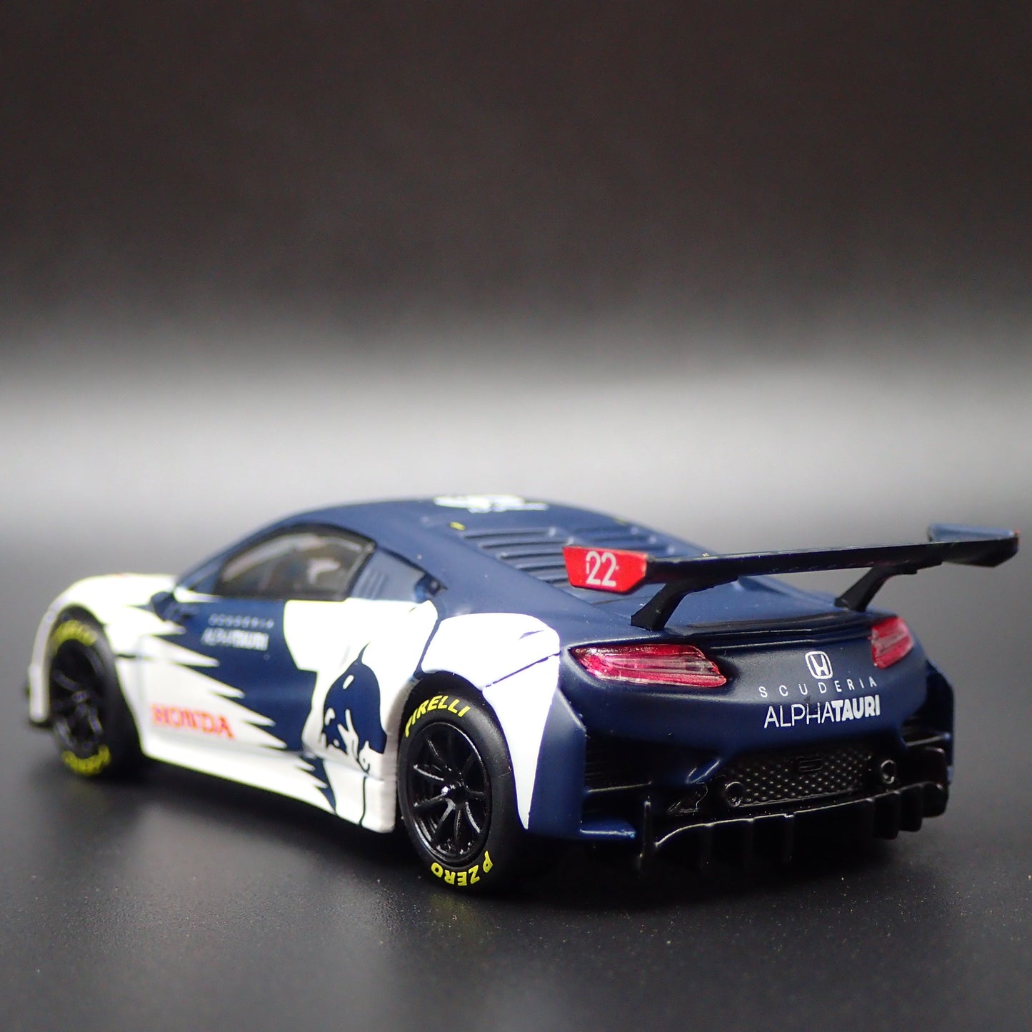 HONDA NSX GT3 EVO SUPER CAR 2023 YUKI TSUNODA 1:64 SCALE DIECAST MODEL CAR