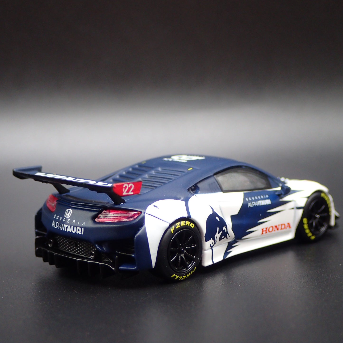 HONDA NSX GT3 EVO SUPER CAR 2023 YUKI TSUNODA 1:64 SCALE DIECAST MODEL CAR