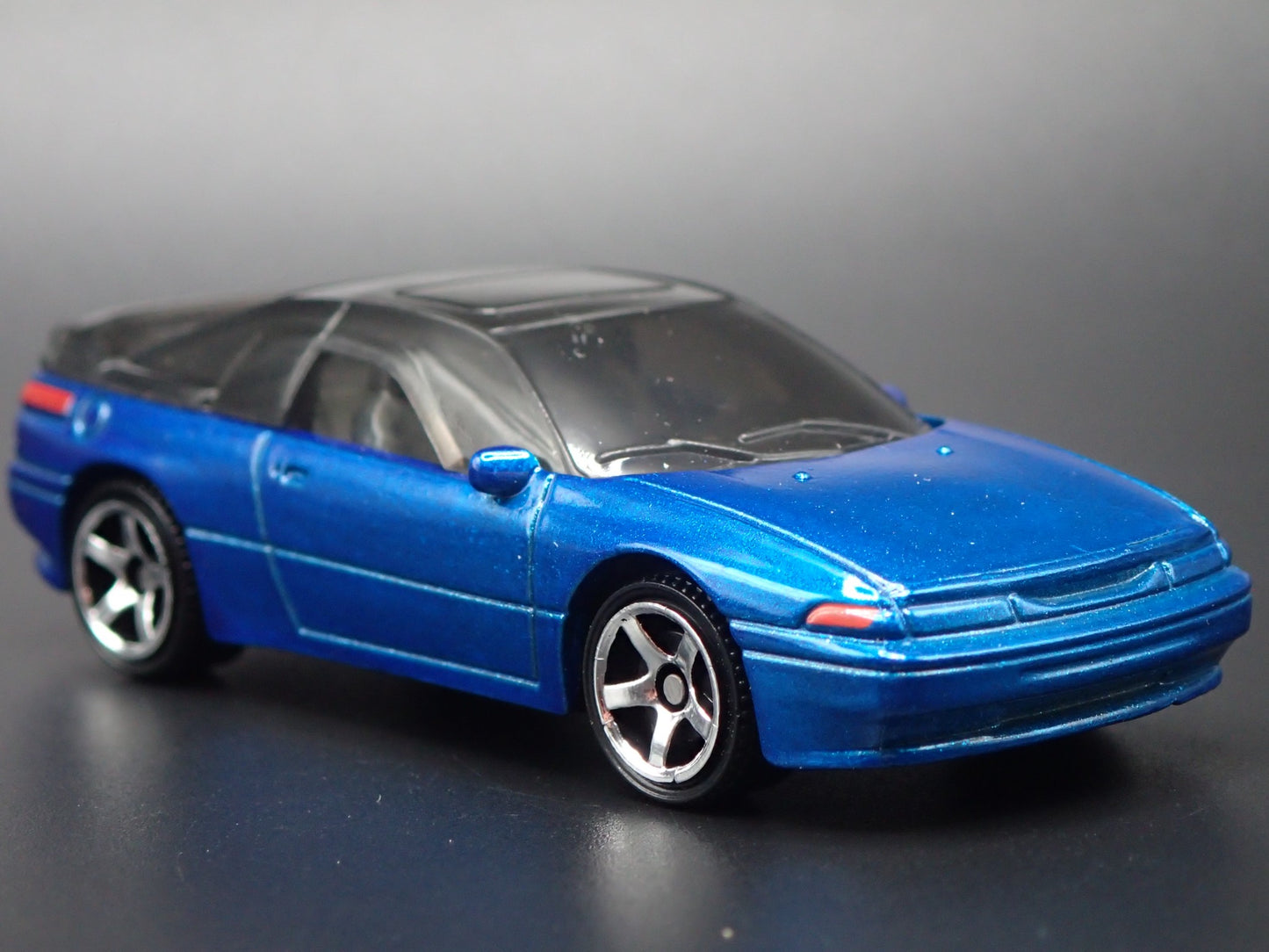 1991-1996 SUBARU SVX BLUE RARE 1:64 SCALE COLLECTIBLE DIORAMA DIECAST MODEL CAR