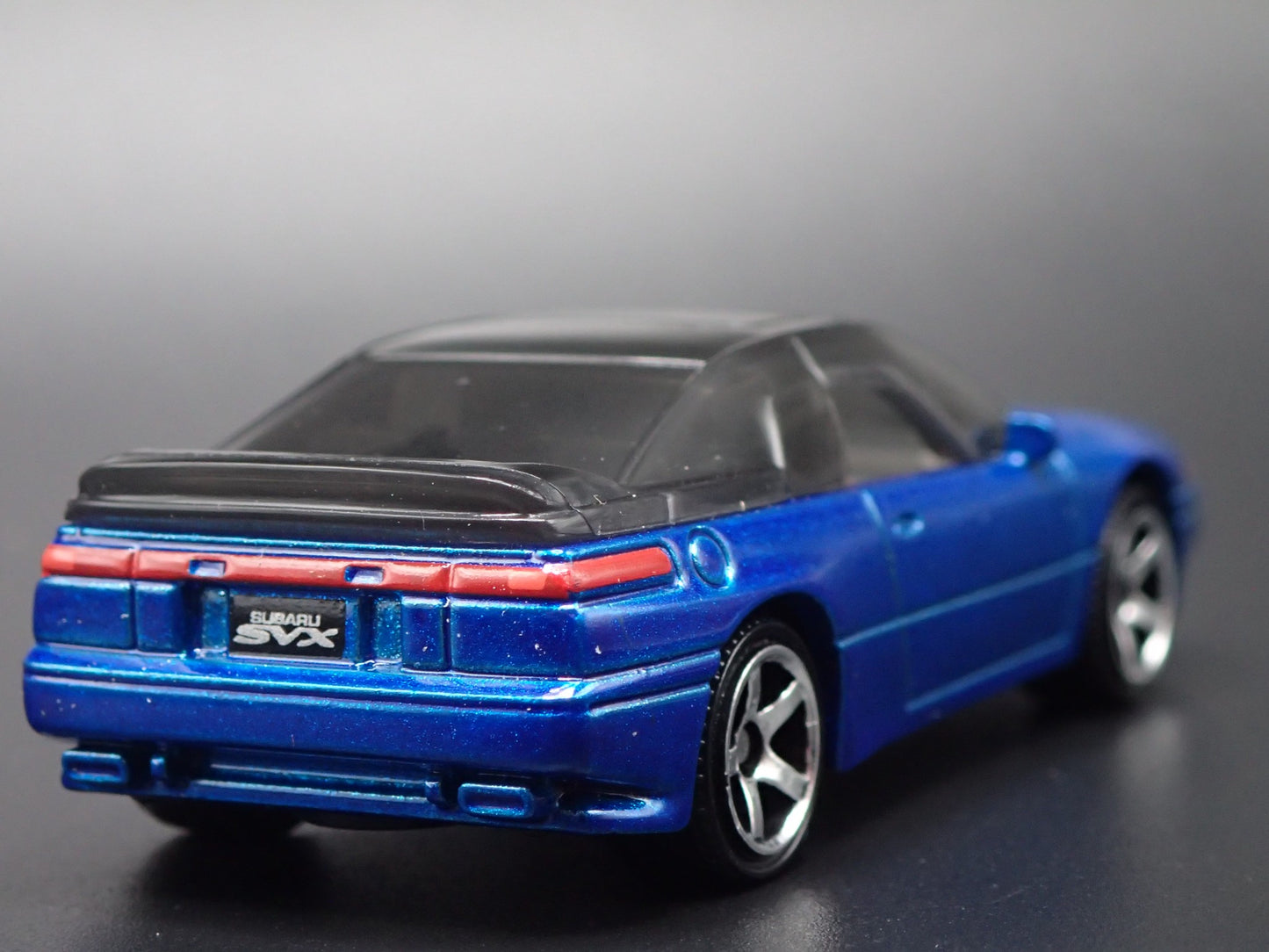 1991-1996 SUBARU SVX BLUE RARE 1:64 SCALE COLLECTIBLE DIORAMA DIECAST MODEL CAR