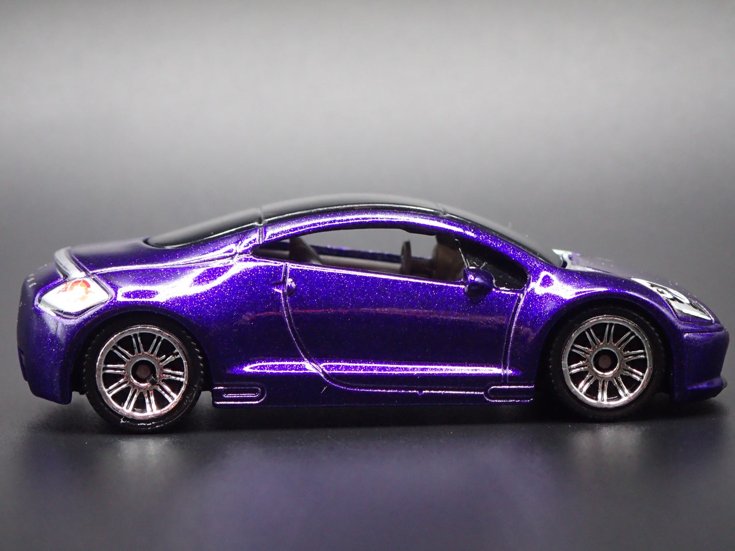 2006-2012 MITSUBISHI ECLIPSE PURPLE 1:64 SCALE COLLECTIBLE DIECAST MODEL CAR