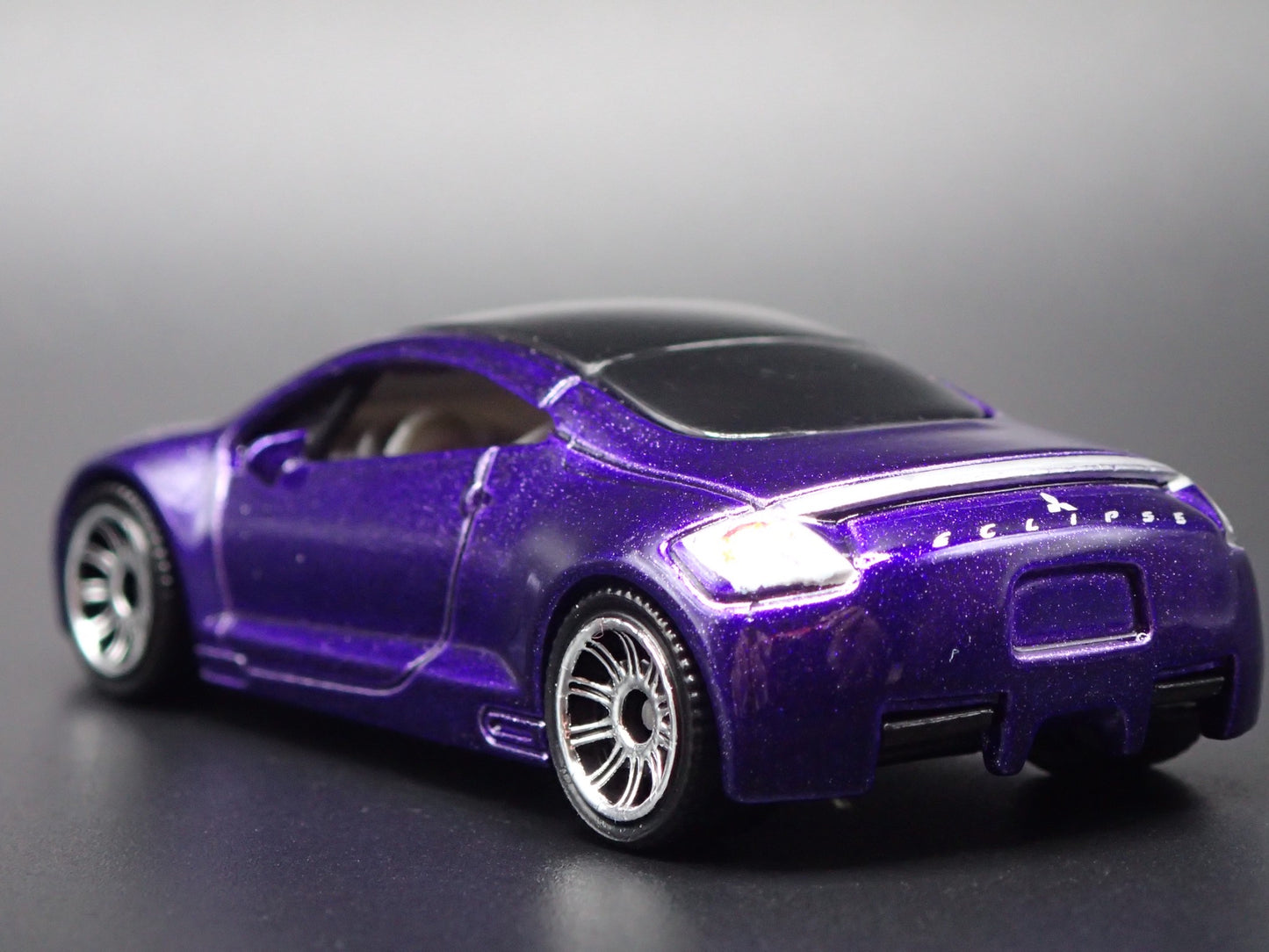 2006-2012 MITSUBISHI ECLIPSE PURPLE 1:64 SCALE COLLECTIBLE DIECAST MODEL CAR