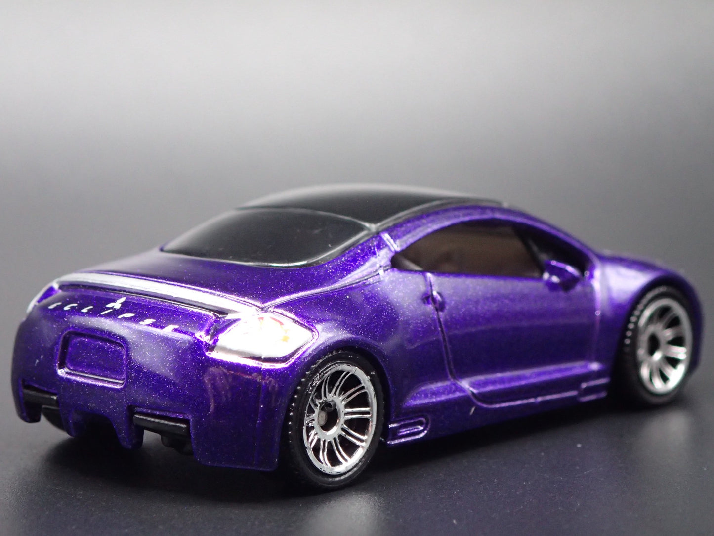 2006-2012 MITSUBISHI ECLIPSE PURPLE 1:64 SCALE COLLECTIBLE DIECAST MODEL CAR
