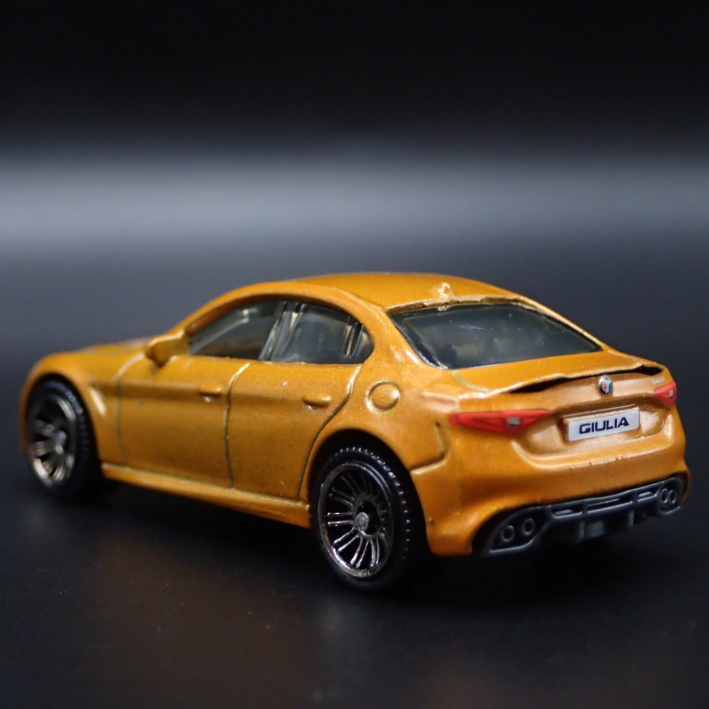 2016-2025 ALFA ROMEO GIULIA 1:64 SCALE COLLECTIBLE DIORAMA DIECAST MODEL CAR