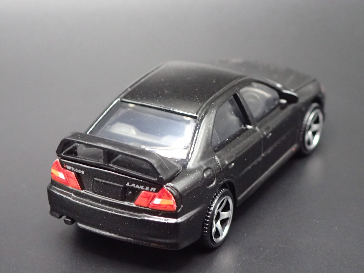 1996-1998 MITSUBISHI LANCER EVOLUTION EVO IV BLACK 1:64 SCALE DIECAST MODEL CAR