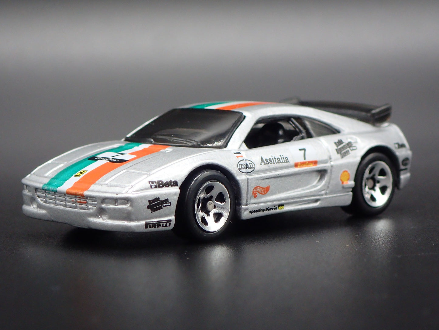 1995-1999 FERRARI F355 CHALLENGE RACE CAR 1:64 SCALE DIORAMA DIECAST MODEL CAR