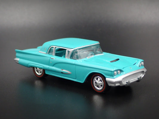 1959 59 FORD THUNDERBIRD T-BIRD TEAL 1/64 SCALE COLLECTIBLE DIECAST MODEL CAR