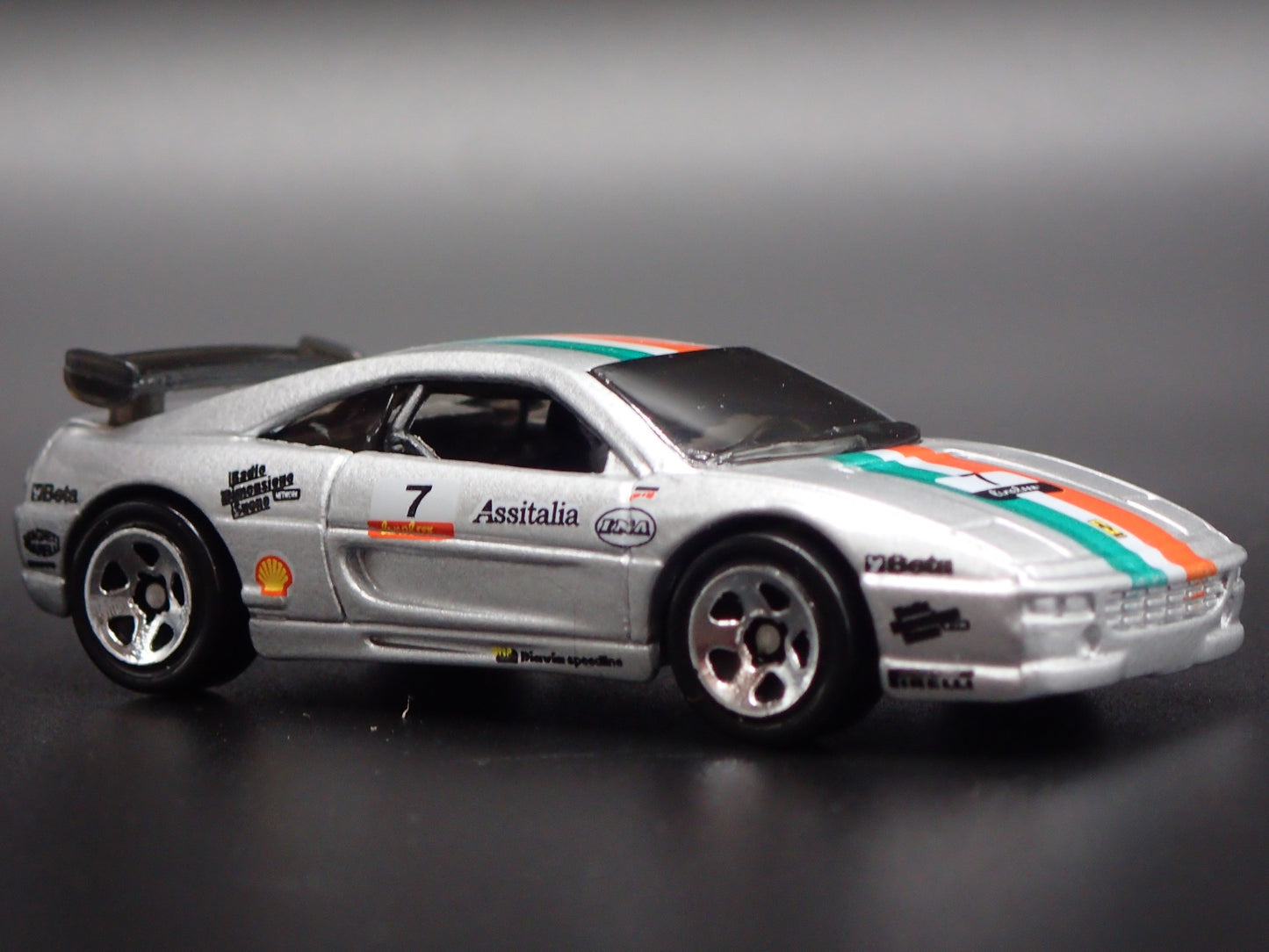 1995-1999 FERRARI F355 CHALLENGE RACE CAR 1:64 SCALE DIORAMA DIECAST MODEL CAR