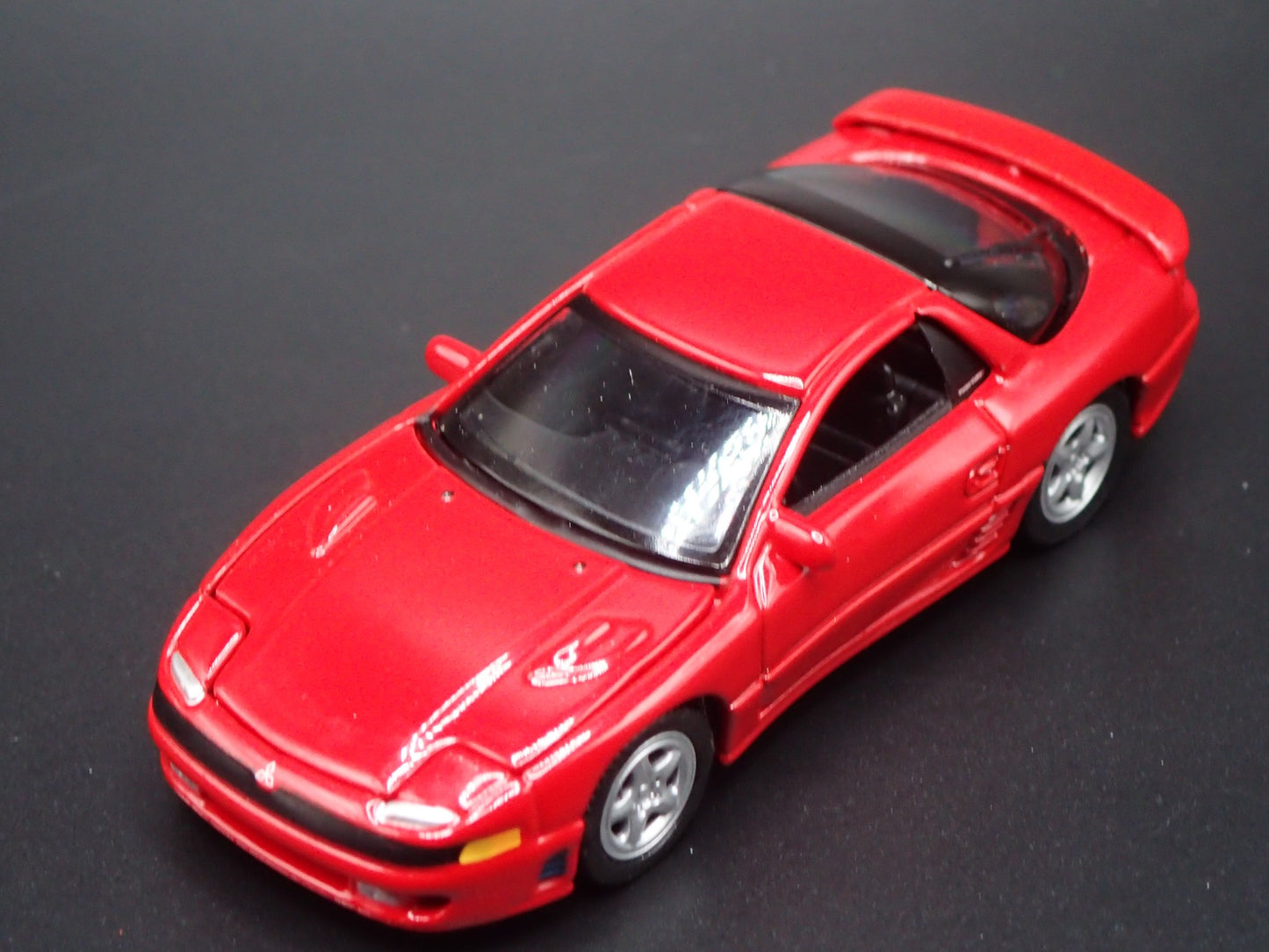 1990-2000 MITSUBISHI GTO 3000GT VR4 RED 1:64 SCALE DIORAMA DIECAST MODEL CAR