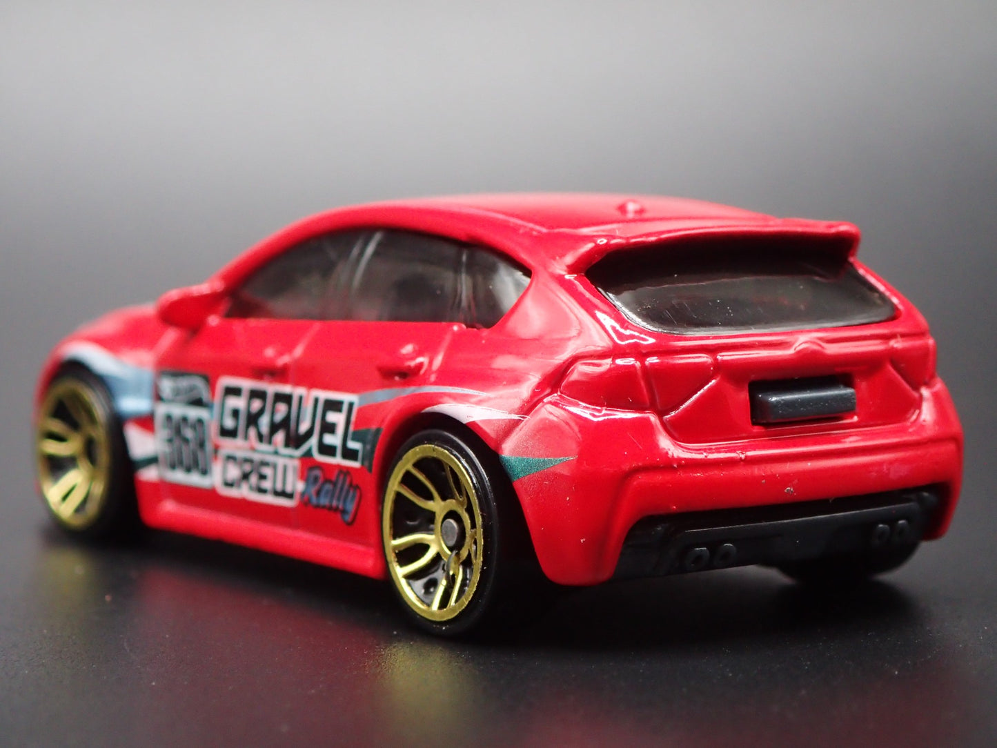 2007-2014 SUBARU WRX STI RED 1:64 SCALE COLLECTIBLE DIORAMA DIECAST MODEL CAR