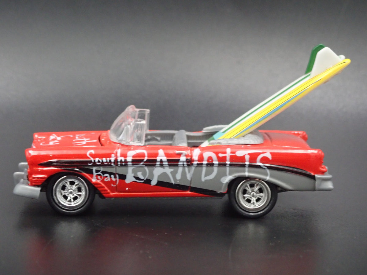 1956 56 CHEVY CHEVROLET BEL AIR CONVERTIBLE SURF 1:64 SCALE DIECAST MODEL CAR