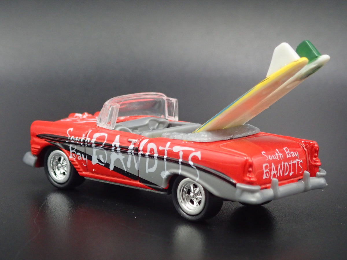 1956 56 CHEVY CHEVROLET BEL AIR CONVERTIBLE SURF 1:64 SCALE DIECAST MODEL CAR