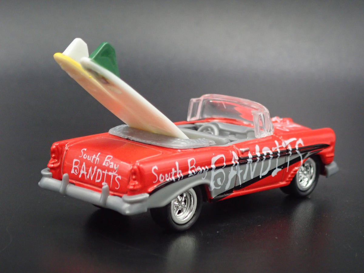 1956 56 CHEVY CHEVROLET BEL AIR CONVERTIBLE SURF 1:64 SCALE DIECAST MODEL CAR