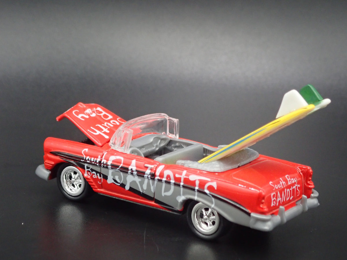 1956 56 CHEVY CHEVROLET BEL AIR CONVERTIBLE SURF 1:64 SCALE DIECAST MODEL CAR