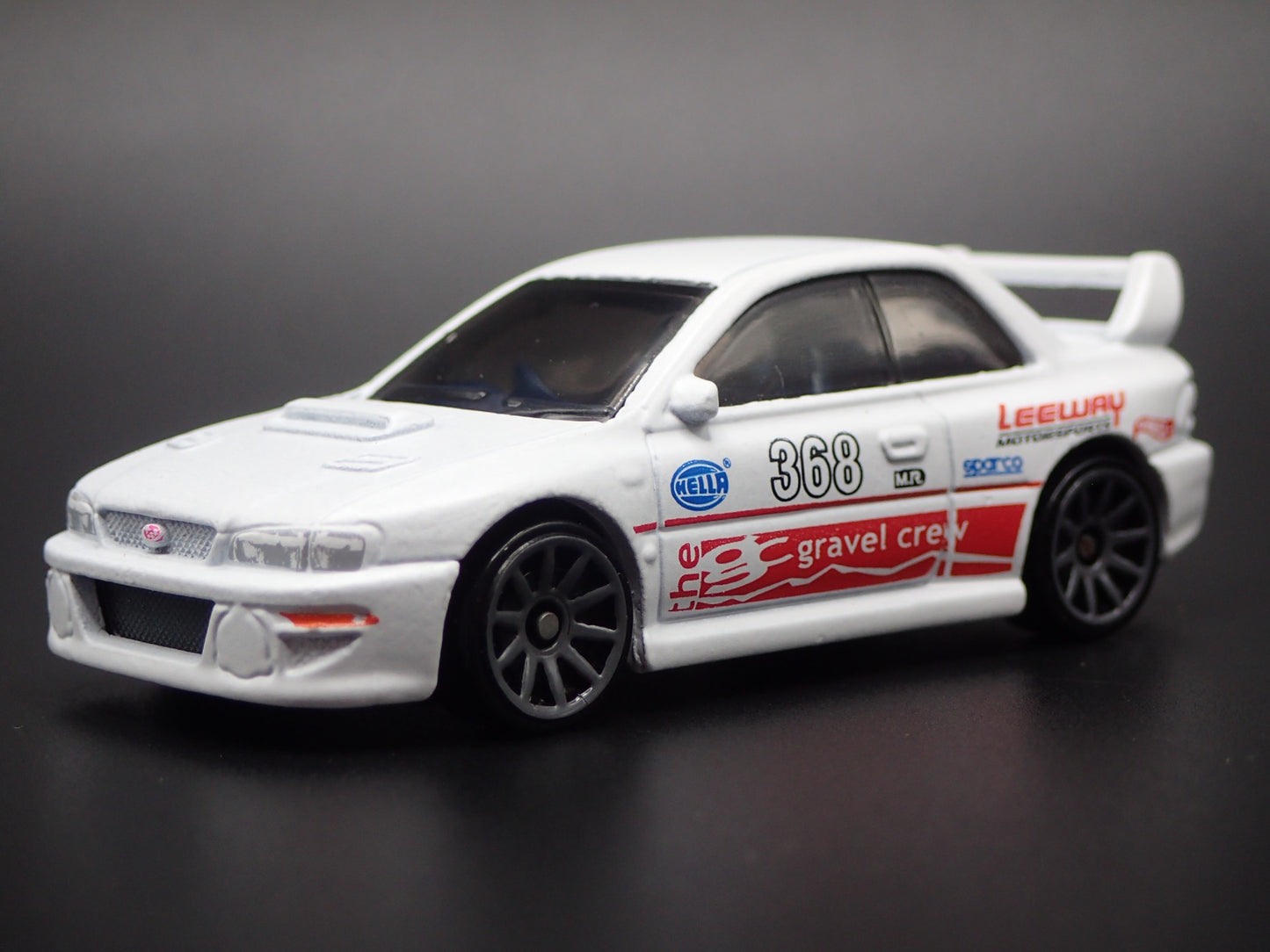 1992-2000 SUBARU IMPREZA 22B STI WHITE 1:64 SCALE COLLECTIBLE DIECAST MODEL CAR